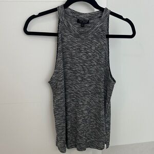 Topshop Charcoal Knit Tank Top